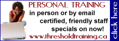 Threshold Training Systems - Personal training by email